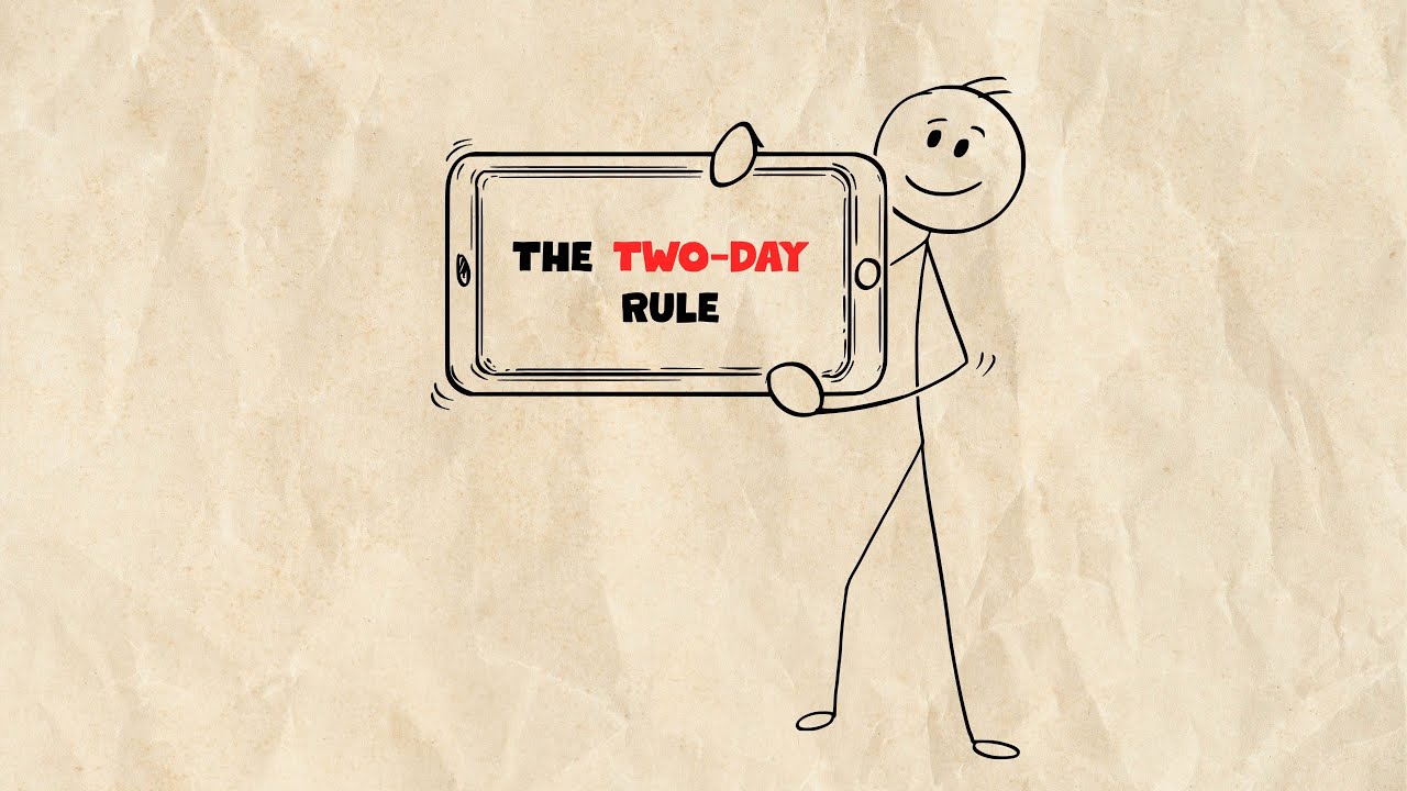The Two Day Rule #animation #inspiration