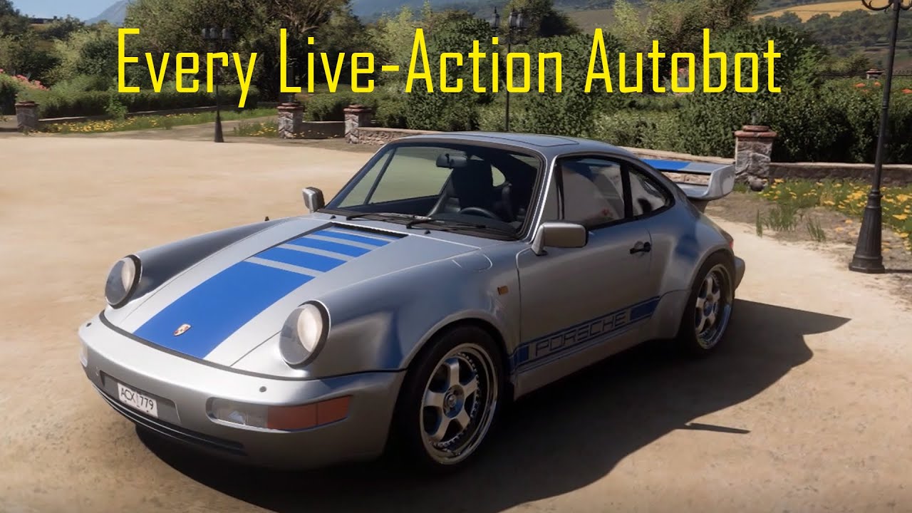 Every Live-Action Autobot in Forza Horizon 5.