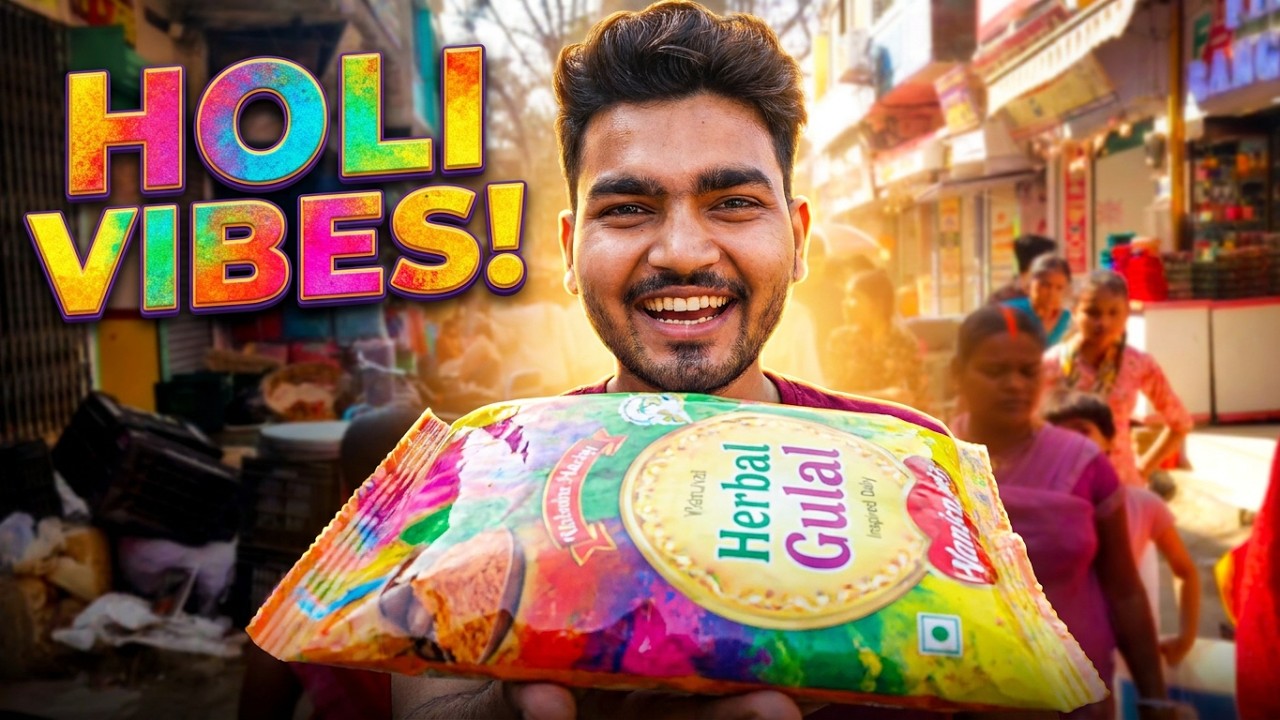 Holi Shopping Se Lekar Family Masti Tak | Nani Ghar Ka Mazaa