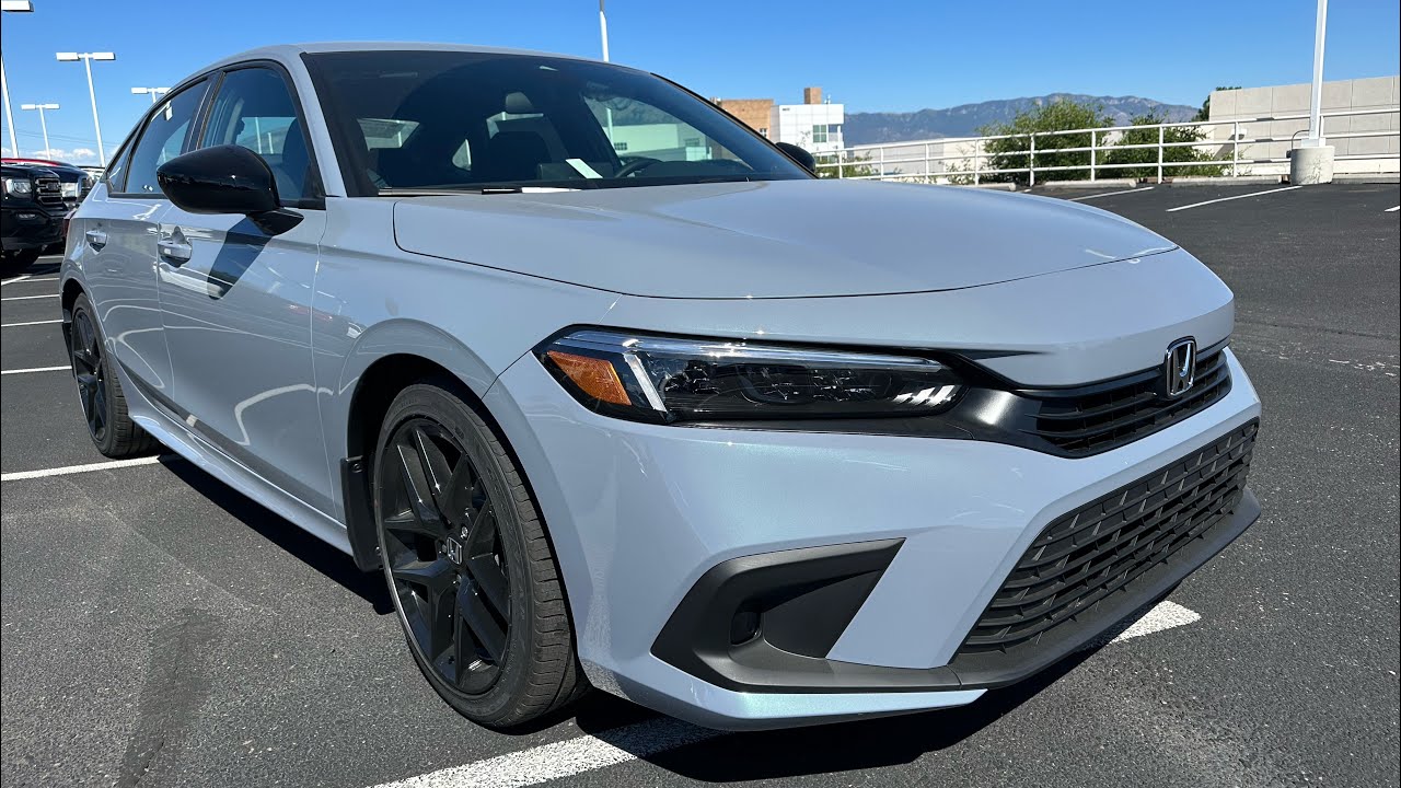 2023 Honda Civic Sport Sedan - Sonic Gray Pearl - Walkaround