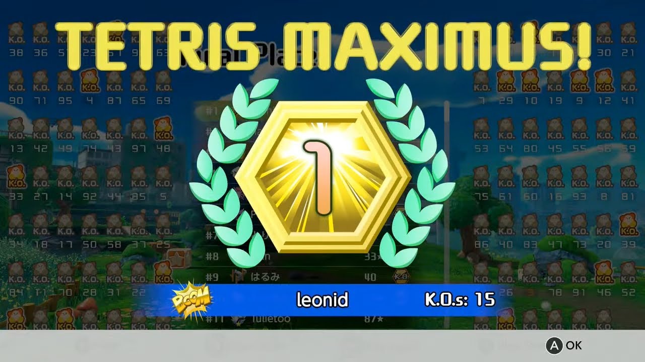 [Tetris 99] Victory Royale w/ Kirby and the Forgotten Land Theme