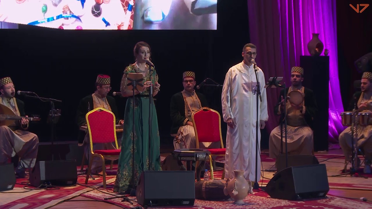 ►V7◄ Soirée Mawlid Nabawi au palais de la culture de Tlemcen avec Lila Borsali et Ibrahim Hadj Kacem