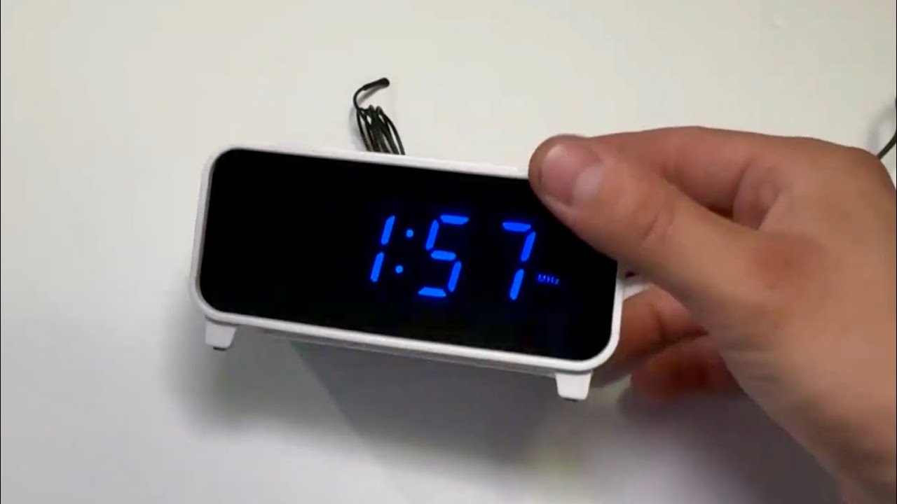Emerson SmartSet Alarm Clock Radio Unboxing & Setup CKS1500