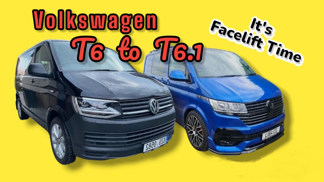 Как переделать VW Transporter T6 в T6.1