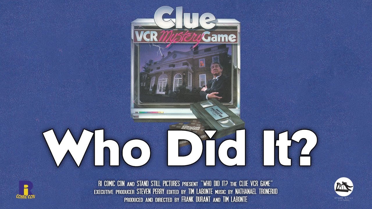 Who Did It? The Clue VCR Game