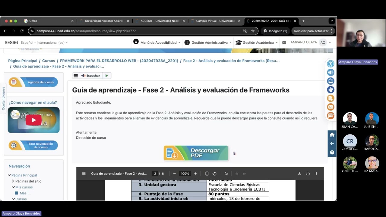 Web conferencia   Fase 2  Análisis y evaluación de Frameworks 2026_1601