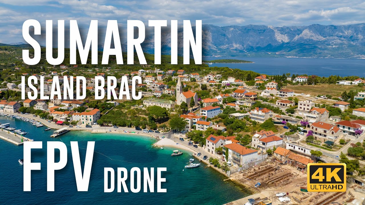 Sumartin, Island Brač - FPV DRONE