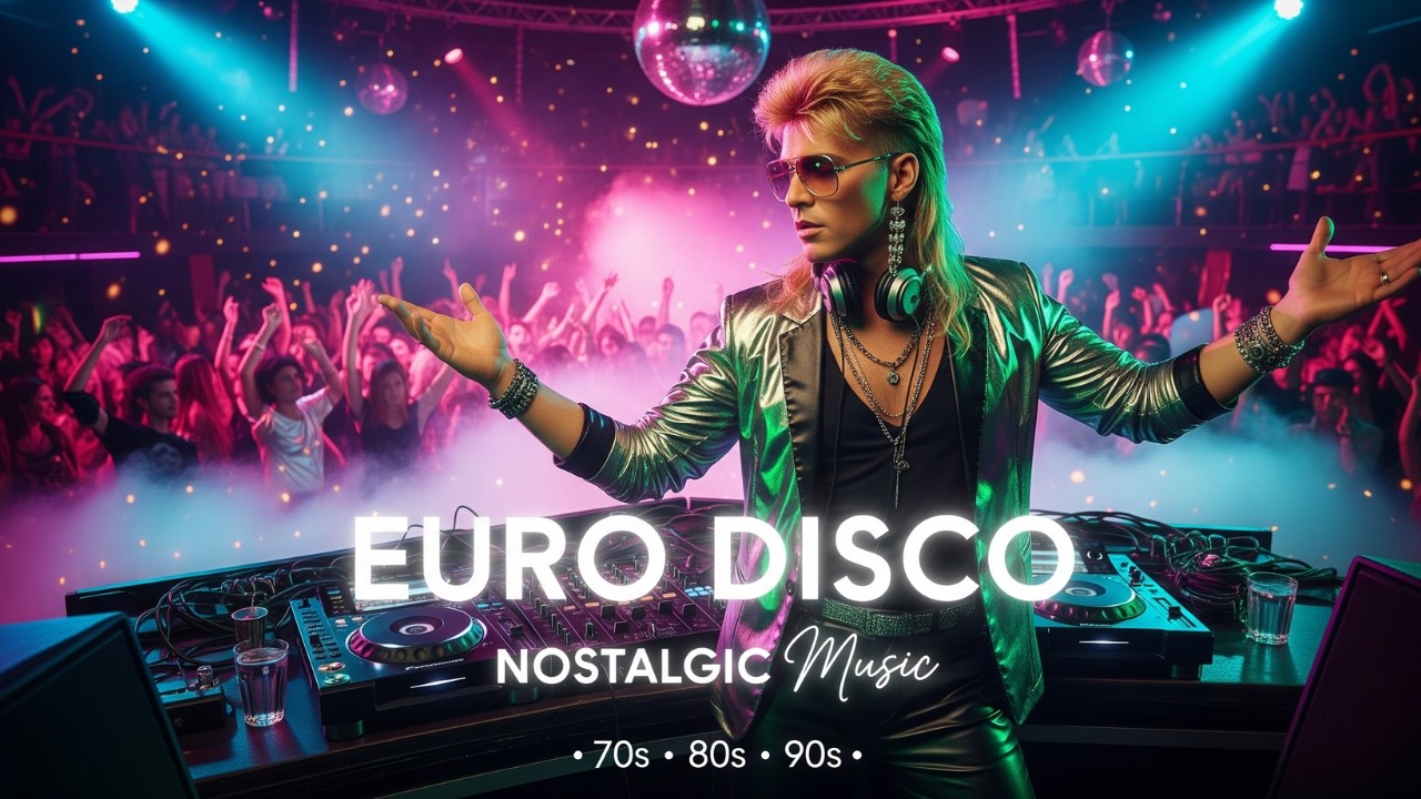 Electric Night Neon Euro Disco 80s | Euphoric Retro Beats for Dancefloor Lovers 💫 LV113