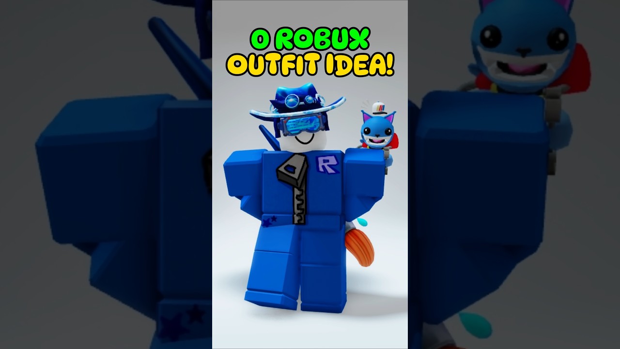 0 ИДЕЕВ ДЛЯ НАРЯДА ЗА ROBUX! МИЛЫЕ СИНИЕ БЕСПЛАТНЫЕ ПРЕДМЕТЫ И АВАТАР! #roblox