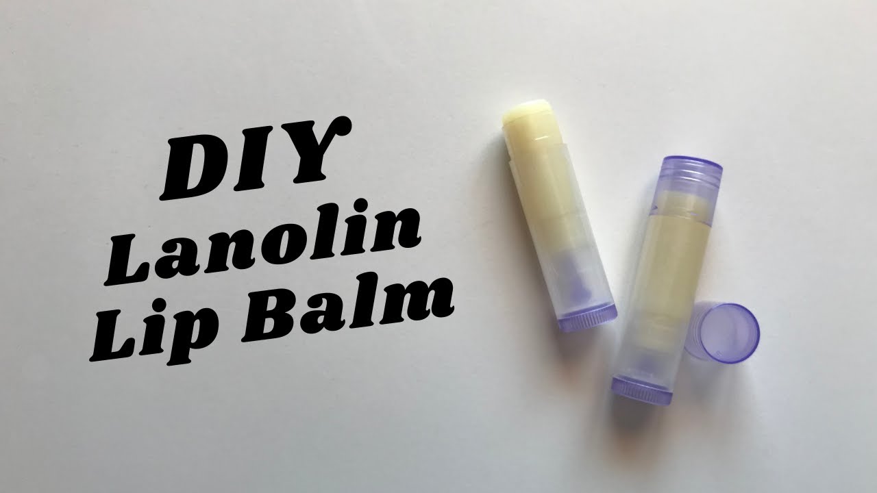 DIY Lanolin Lip Balm