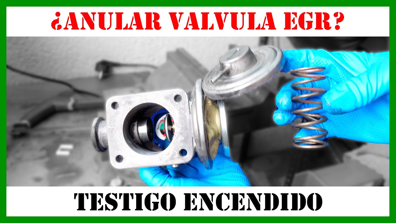 EGR Rota = BAJA POTENCIA CV ⏱ Comprobar y Eliminar + Limpiar por Ultrasonidos (⚠️)