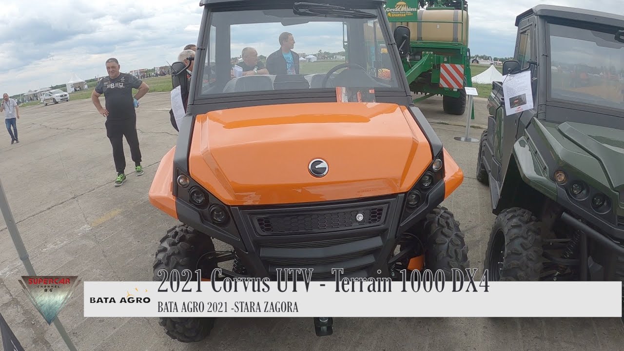 2021 Corvus UTV Terrain DX4 1000 Walkaround BATA AGRO 2021