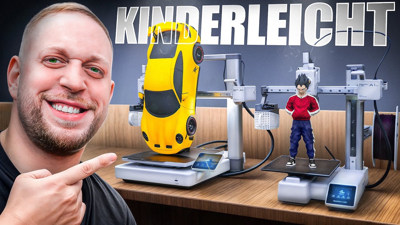 3D DRUCK war noch nie so EINFACH und vor allem Günstig! Bambu Lab A1 & A1 Mini