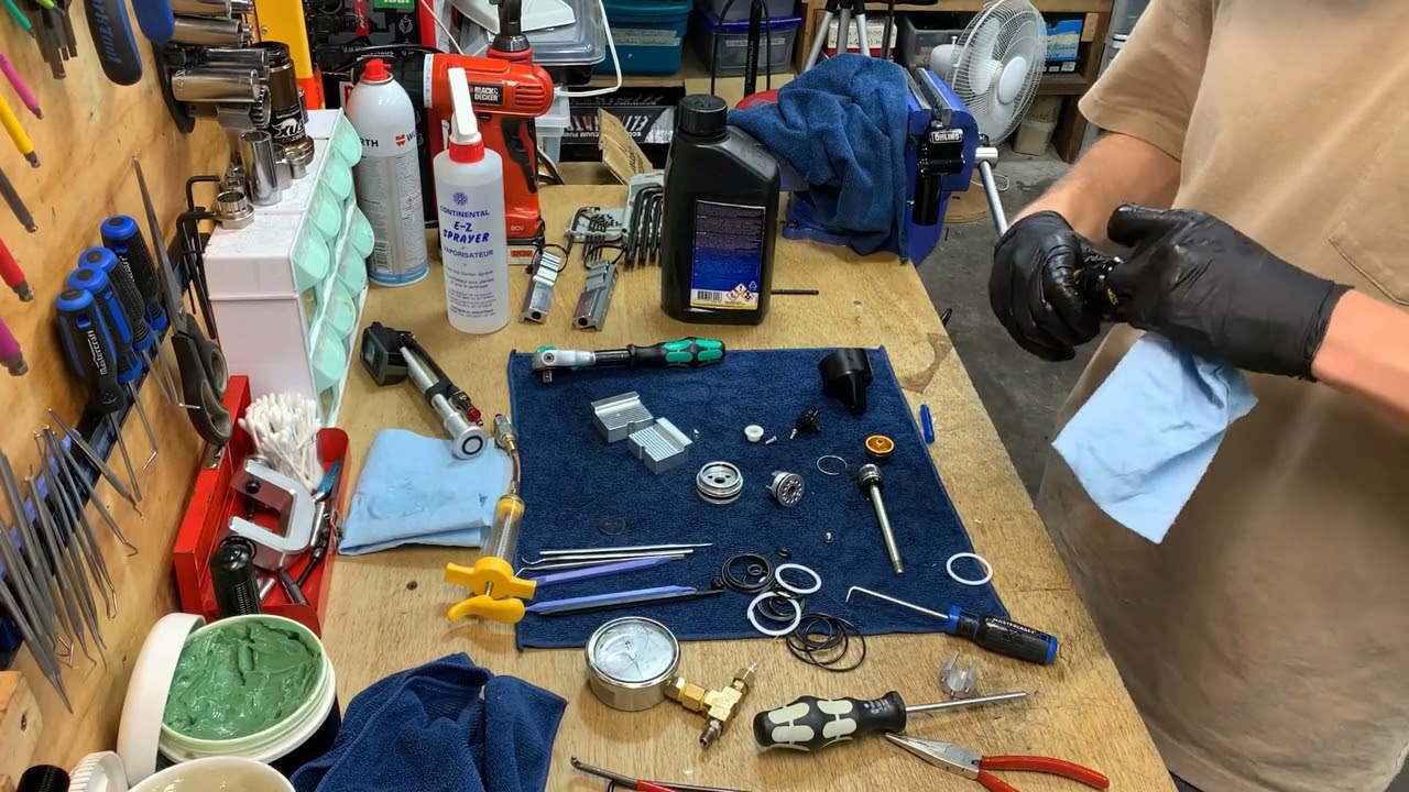 Ohlins TTX Air Rear Shock Full Service