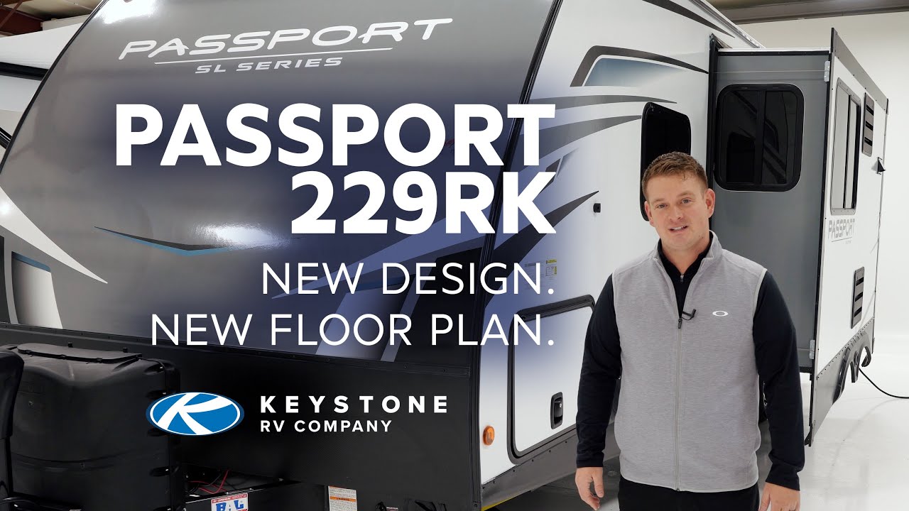 See Keystone Passport's All-New Style And New Floor Plan! Passport 229RK Full Walkthrough.
