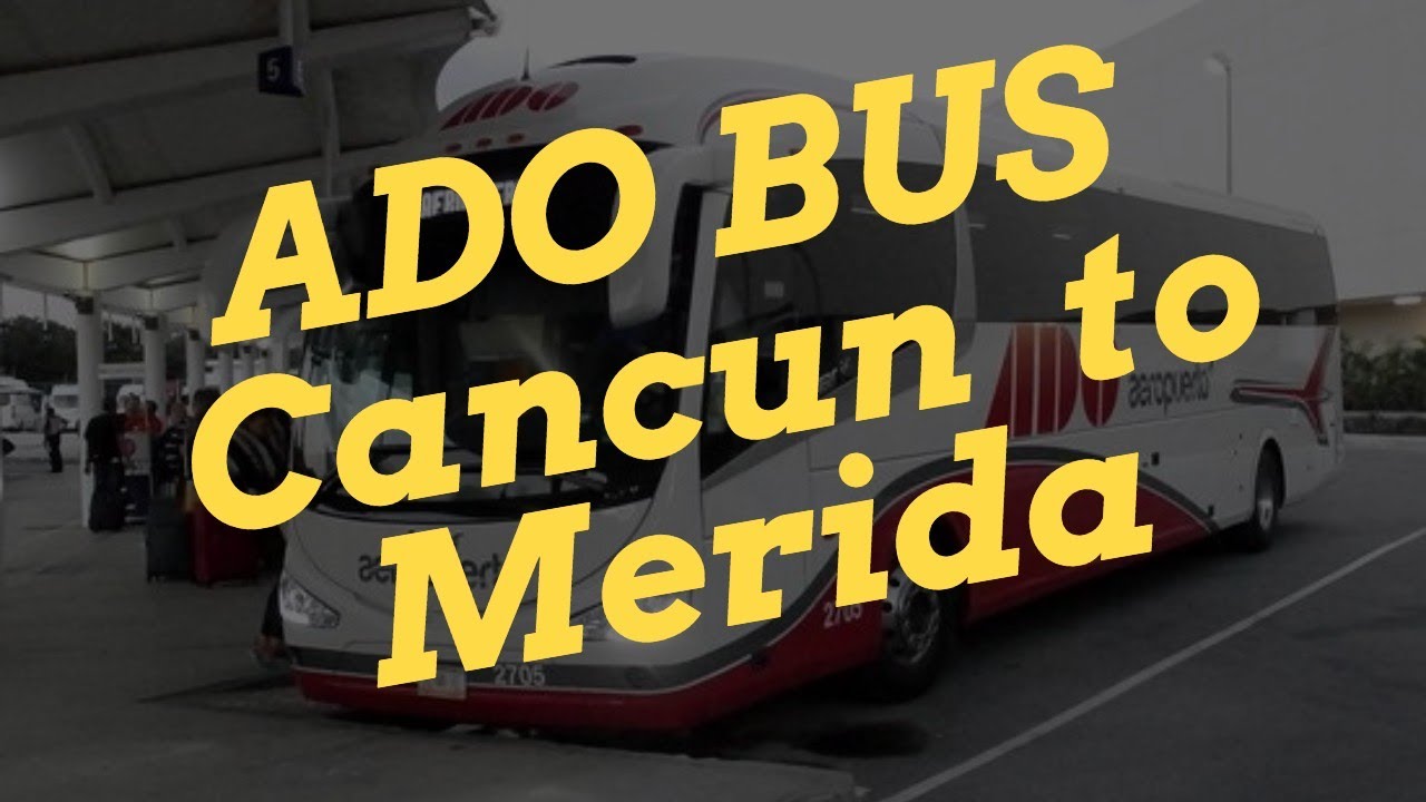#ADO Bus from #Cancun to #Merida #yucatán