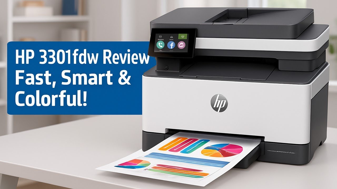 ✅Recenzja urządzenia HP Color LaserJet Pro MFP 3301fdw | Najlepsza wielofunkcyjna drukarka laserowa?