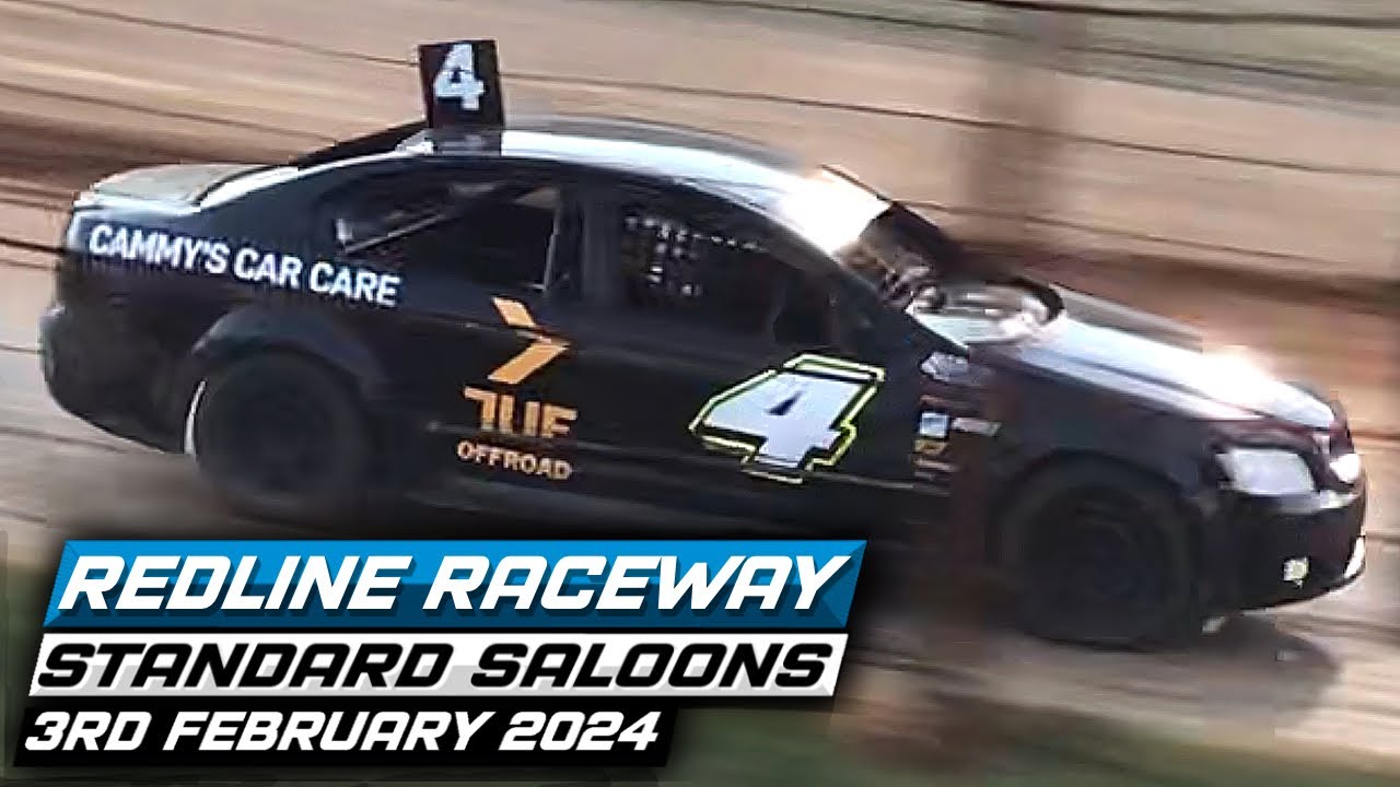 Redline Raceway Standard Saloons 3rd February 2024