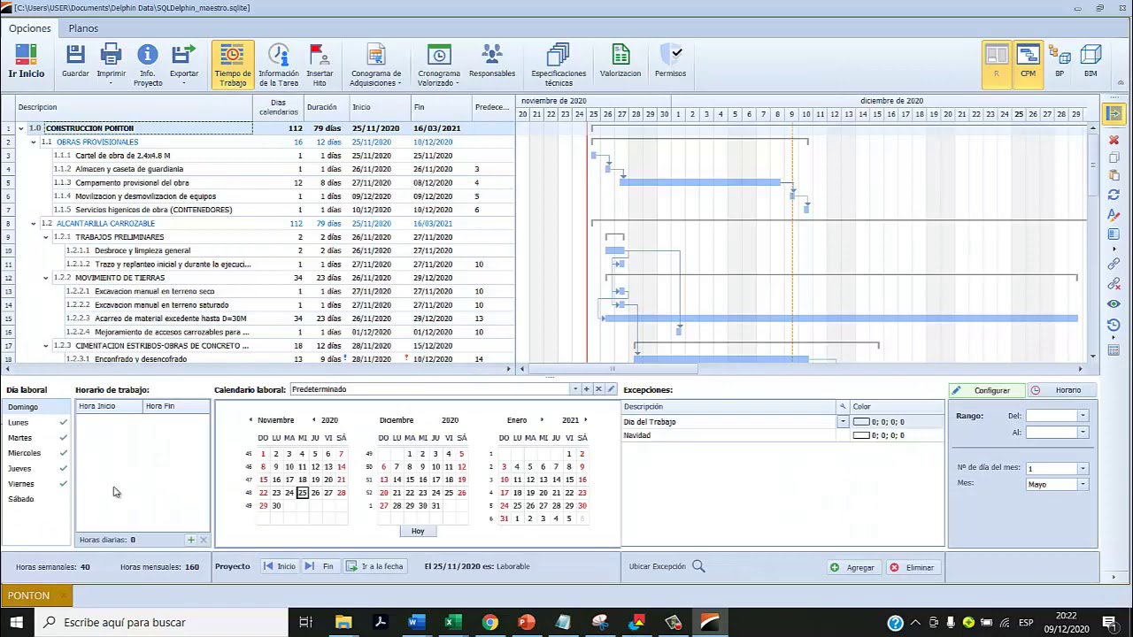 Delphin Express BIM 360 PARTE 6 Programacion de obra y Cronograma valorizado