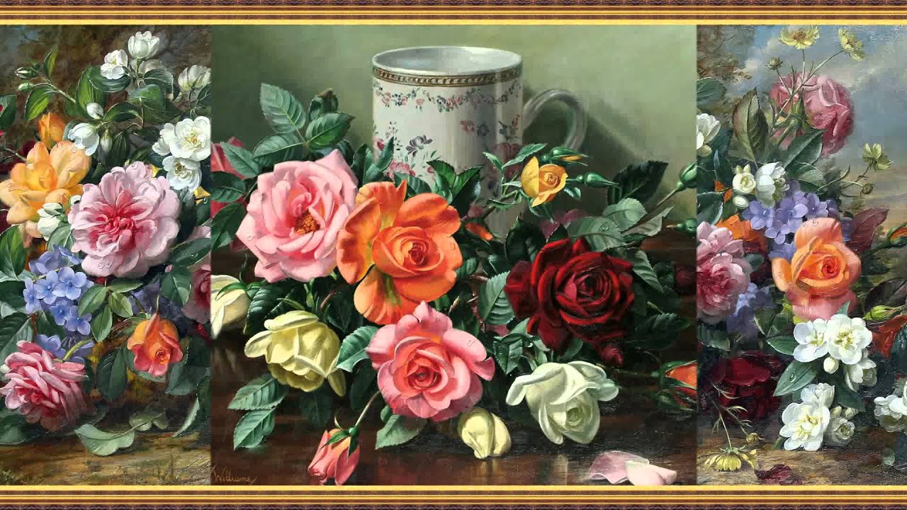 Flowers in Art-Albert Williams