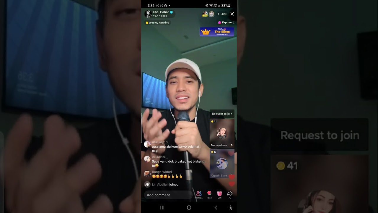 Khai Bahar - Setanggi Syurga | Tiktok LIVE 18/2/2023