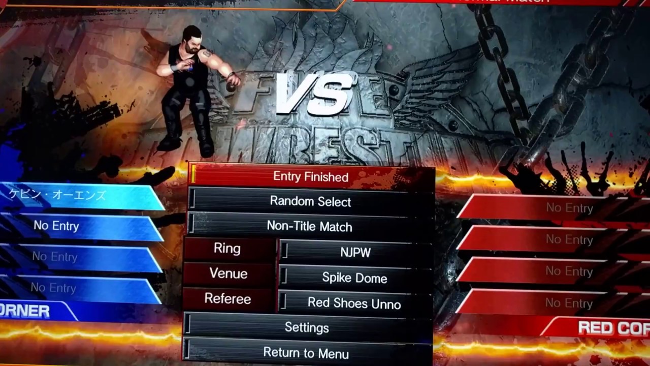 Скачать Wrestlers in Fire Pro Wrestling World PS4 — Как