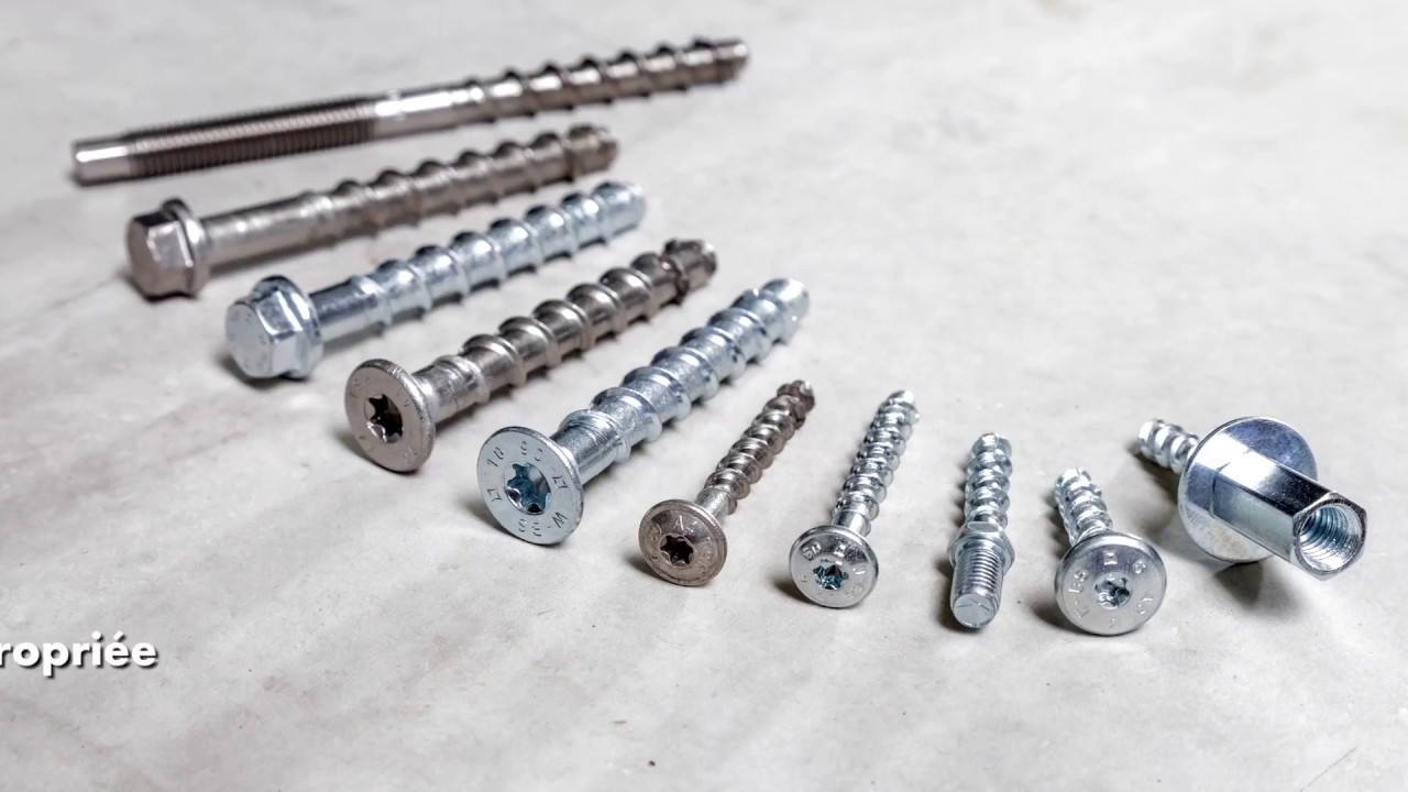 W&uuml;rth vis d'ancrage W-BS