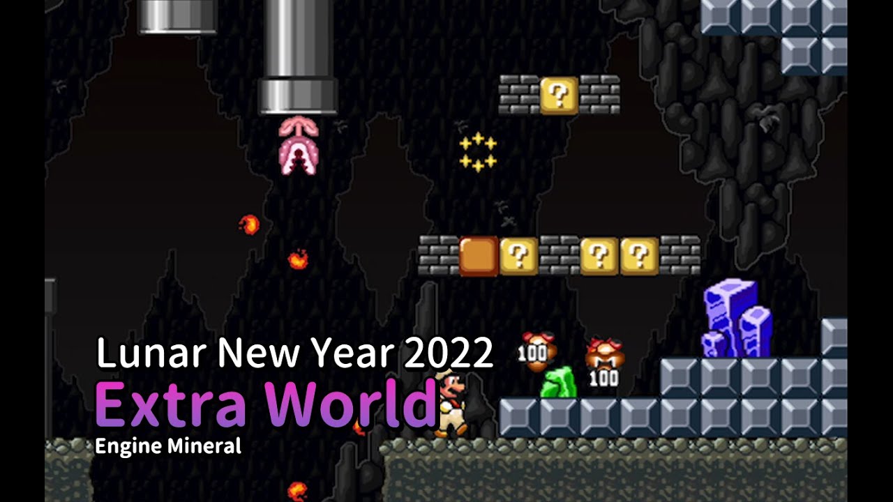 Mario Forever: Lunar New Year 2022 (v3.0) · Engine Mineral Walkthrough