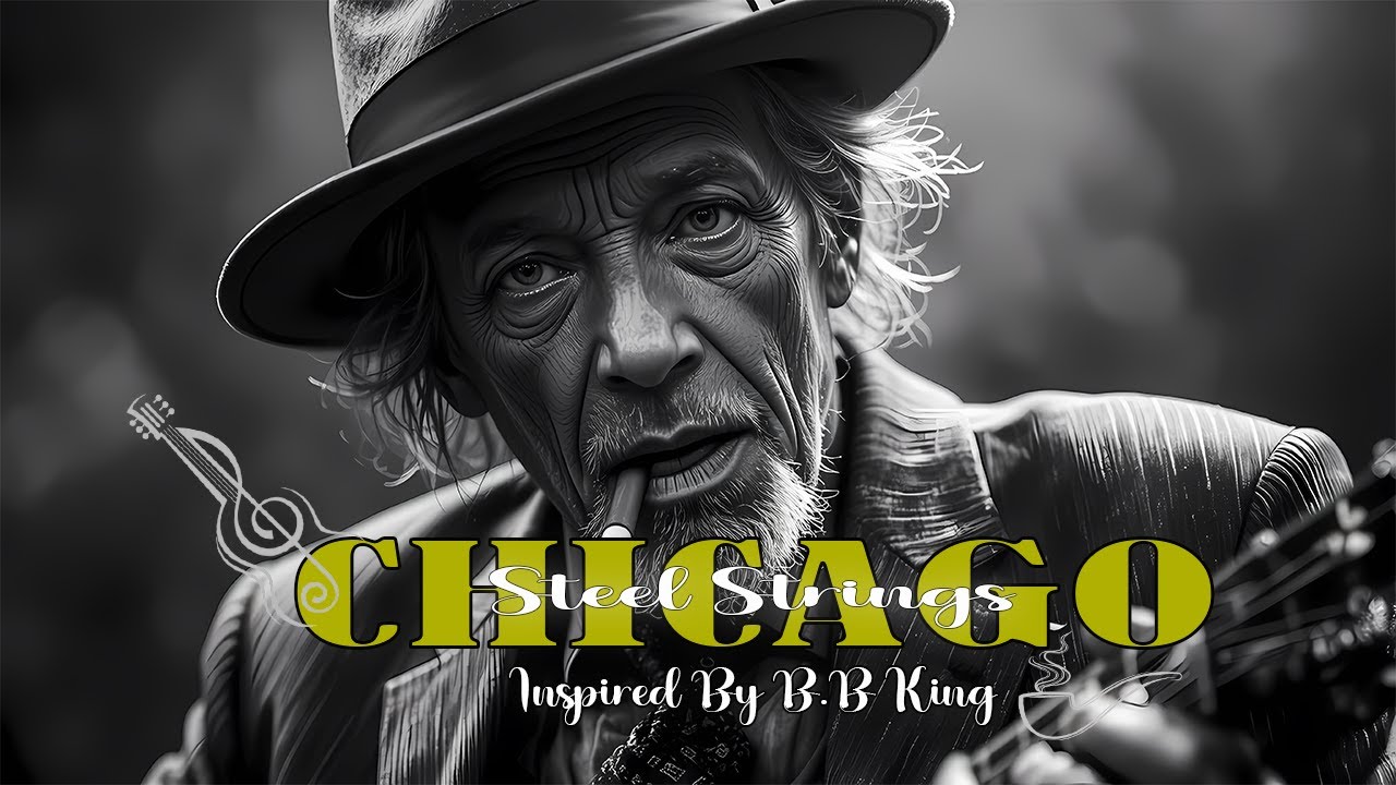 Midnight Smoky Blues in Chicago | Slow & Deep Blues – Steel Strings Chicago