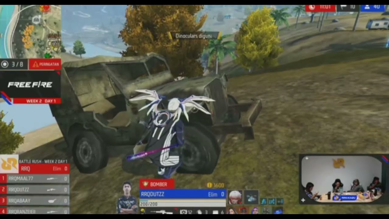 Battle rush freefire pertarungan saat sengit #freefire 