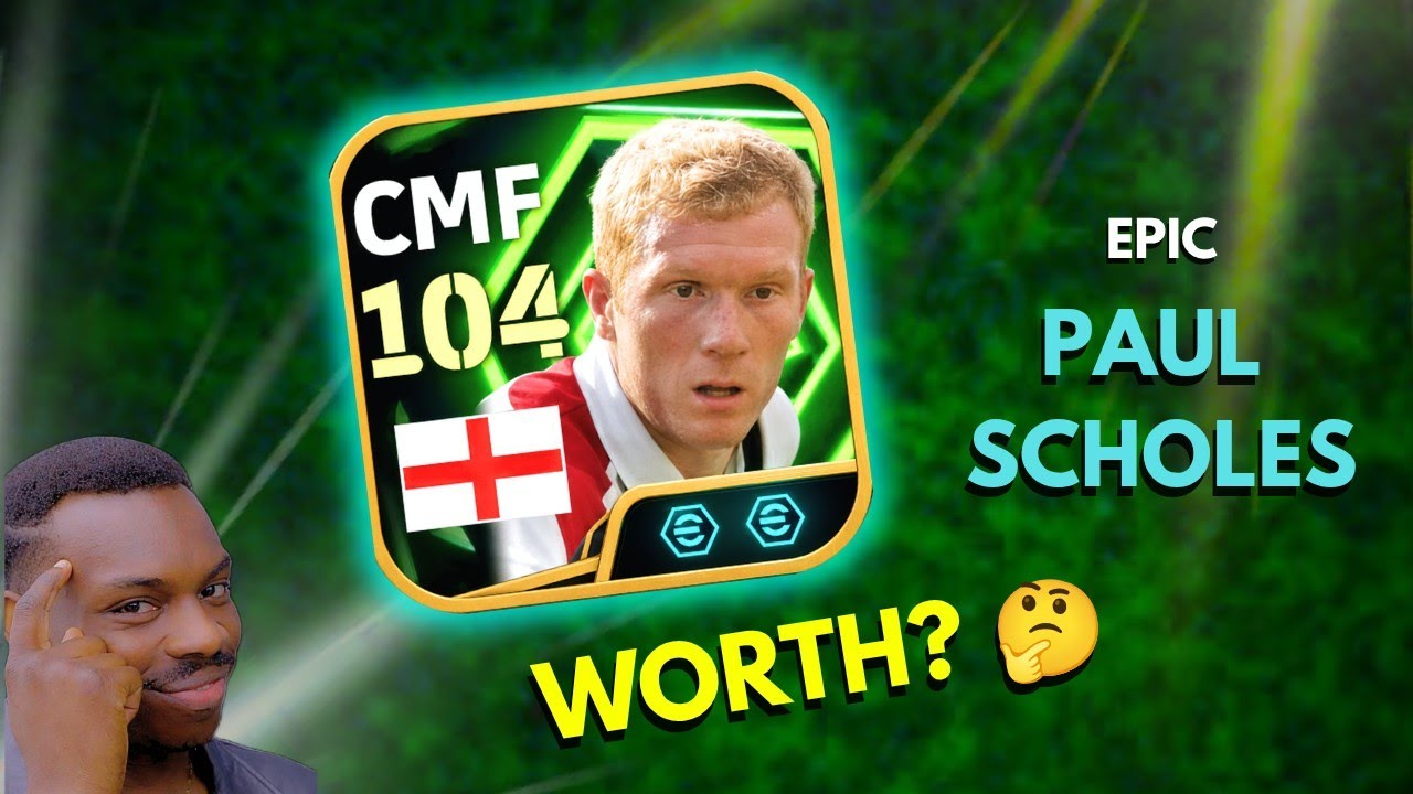 🔥 EPIC Paul Scholes Review! Is He Worth It? | eFootball 2026 #efootball2026 