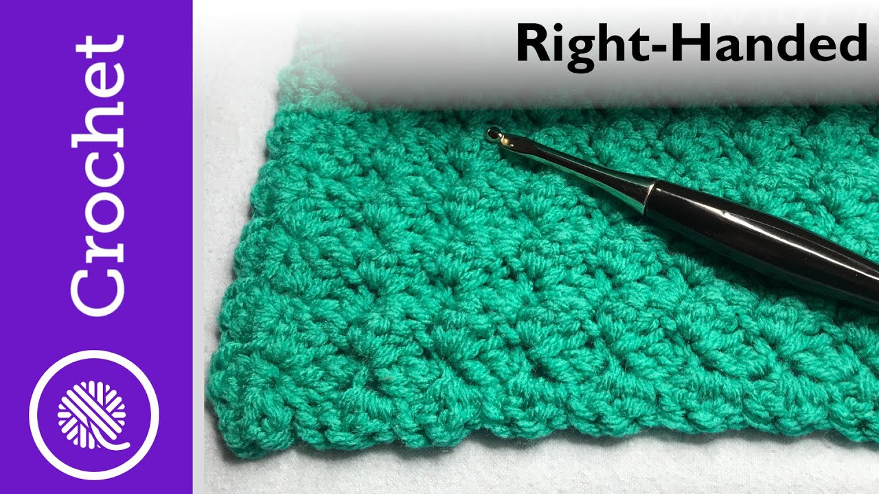 Quick and Easy Crochet Marshmallow Stitch (Right Handed)