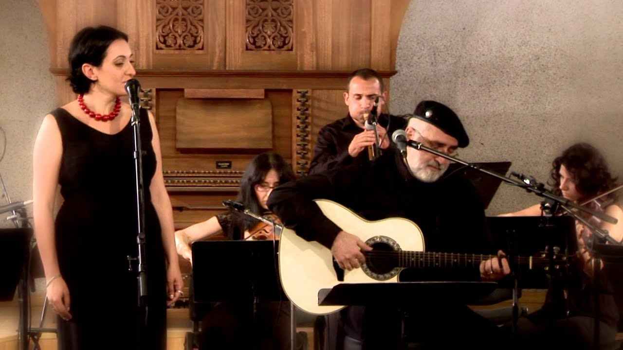 "ՆՈՃԻՆԵՐ ՈՒ ՄԱՅՐԻՆԵՐ" "Cypresses and cedars" Music by V.Artsruni, lyrics by Komitas