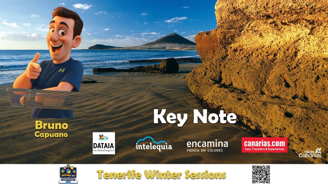 Tenerife Winter Sessions 2026 - Keynote con Bruno Capuano