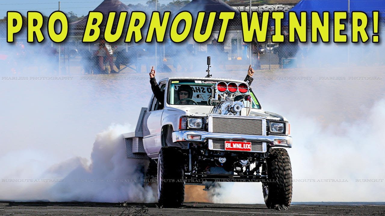 1st 2nd 3rd Bathurst Autofest TOP 3 PRO Burnouts