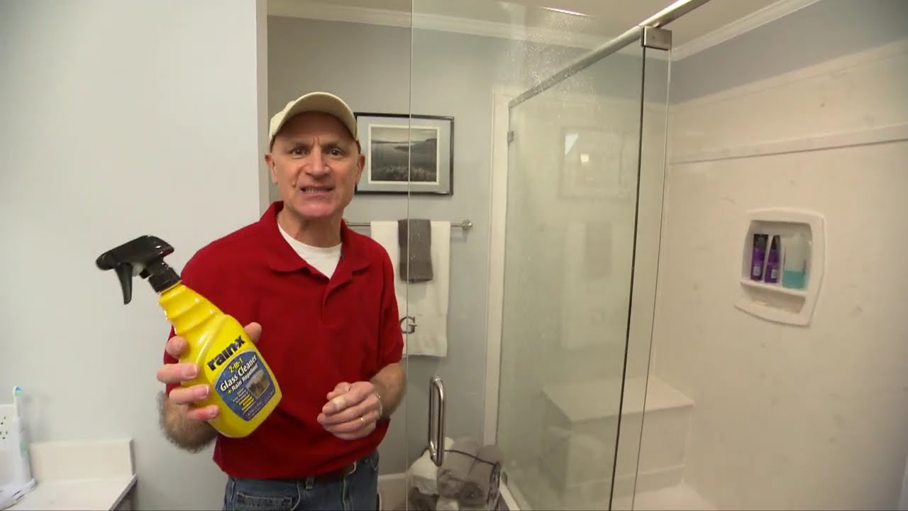 Keep Shower Glass Spotless with This Trick!