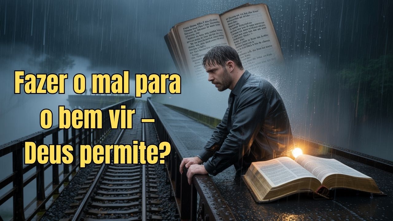 O QUE É CERTO FAZER QUANDO TUDO PARECE JUSTIFICADO? A BÍBLIA REVELOU O QUE A FILOSOFIA ESCONDEU