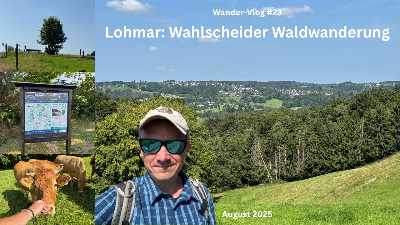 Lohmar: Wahlscheider Waldwanderung - Wander-Vlog #23
