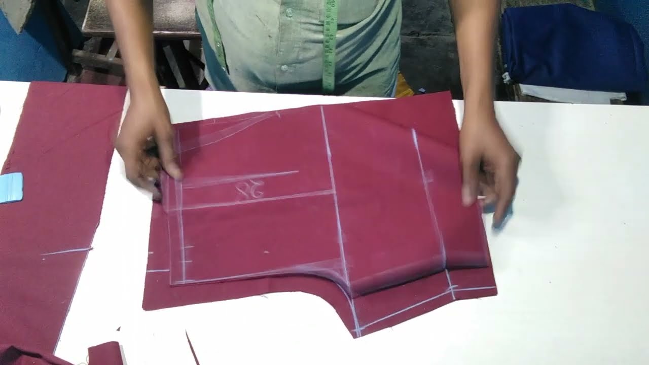 यूनिफॉर्म ड्रेस हॉप पैंट कटिंग / Yuniform Dres Haap Pant Ki Cutting
