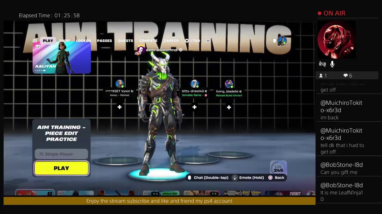 elboriwaldorfmd stream: fortnite is cooking again