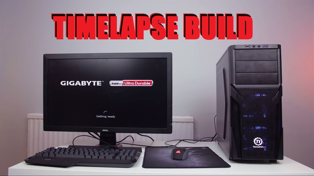 $550 Budget Gaming PC - Time Lapse Build