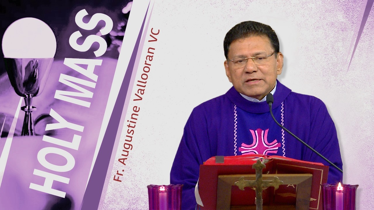 Holy Mass Live Today | Fr. Augustine Vallooran | 15 March | Divine Retreat Centre Goodness TV