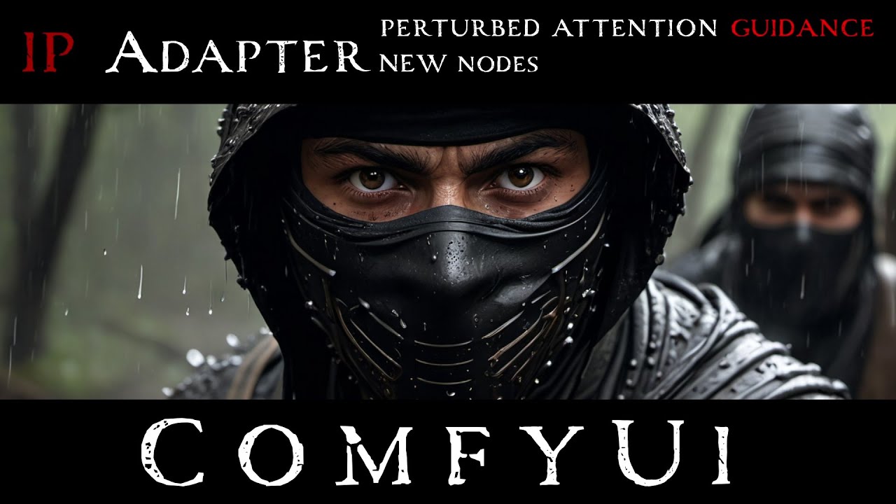 ComfyUI AI: IP adapter new nodes, create complex sceneries using Perturbed Attention Guidance