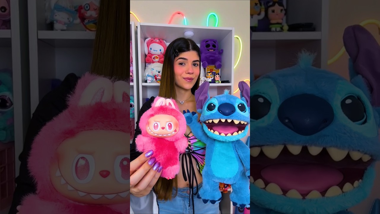 Choose which one you want: LABUBU or STITCH??🔥😱