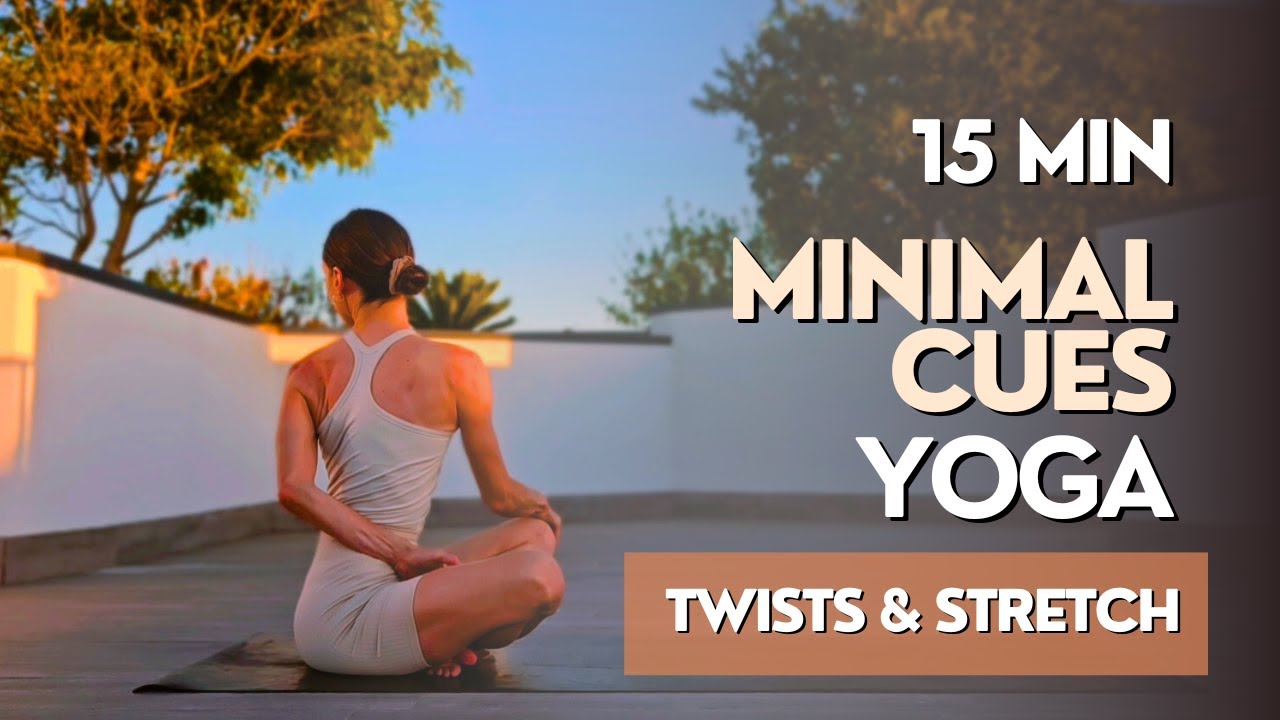 15 MIN MINIMAL CUES YOGA FLOW ● Morning Yoga Stretch (Beginner/Intermediate)