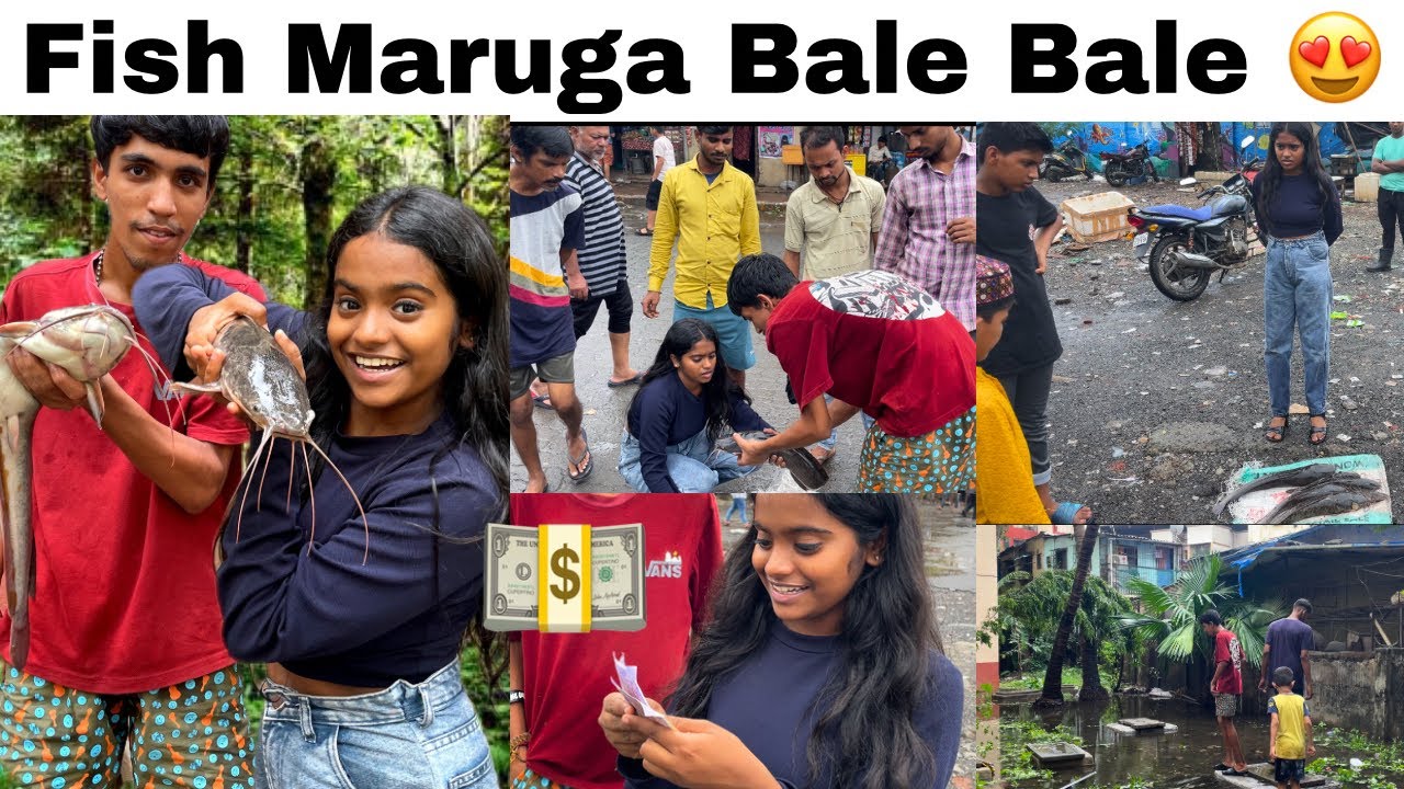 Catching Fish And Selling In the Market😍Meen Patuga BALE BALE| 