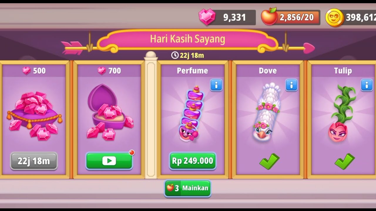Hari Terakhir WORMSZONE Update Hari Kasih Sayang