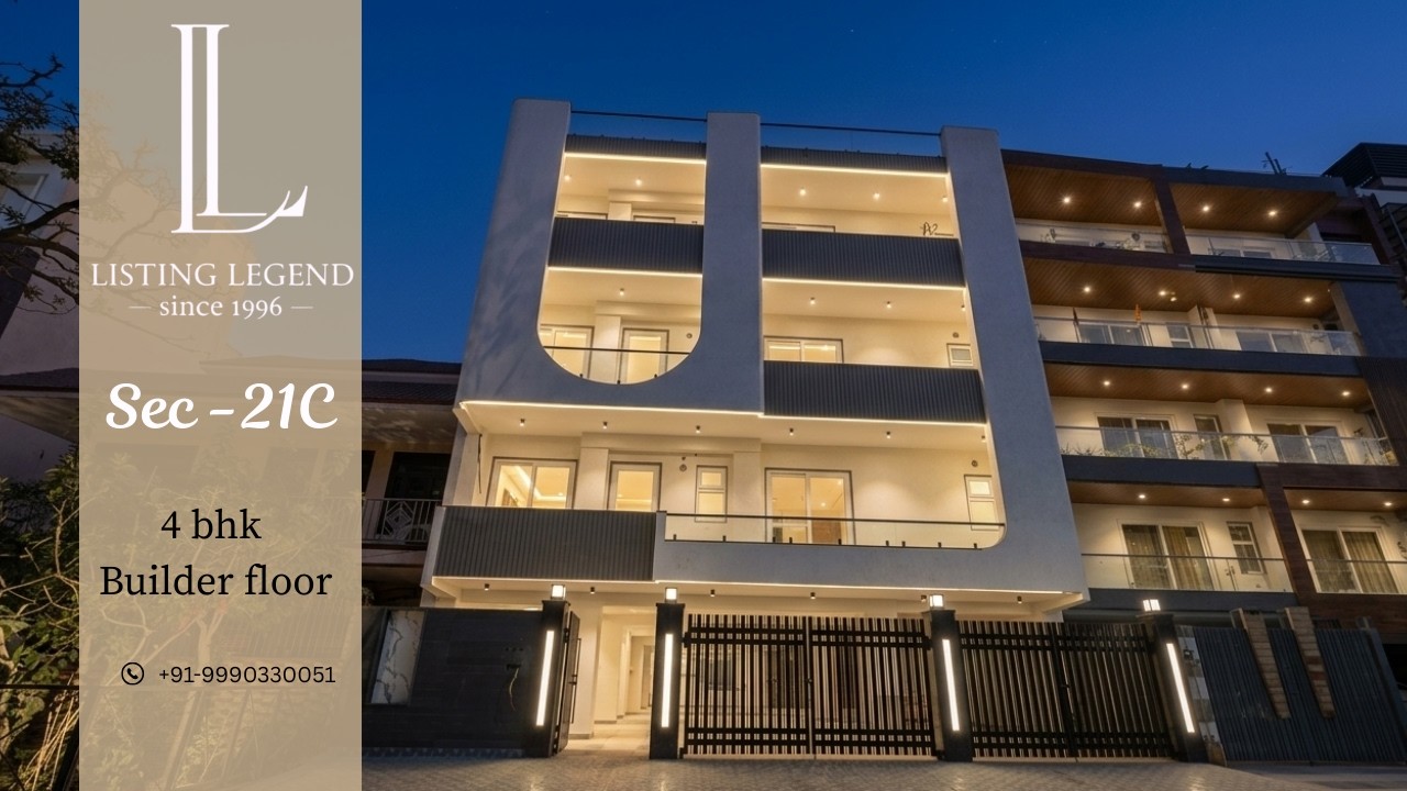   🔥 358 𝐒𝐐 𝐘𝐀𝐑𝐃𝐒 𝐃𝐑𝐄𝐀𝐌 𝐇𝐎𝐌𝐄 😍 | 4 BHK Luxury Floor | Faridabad sector-21 C