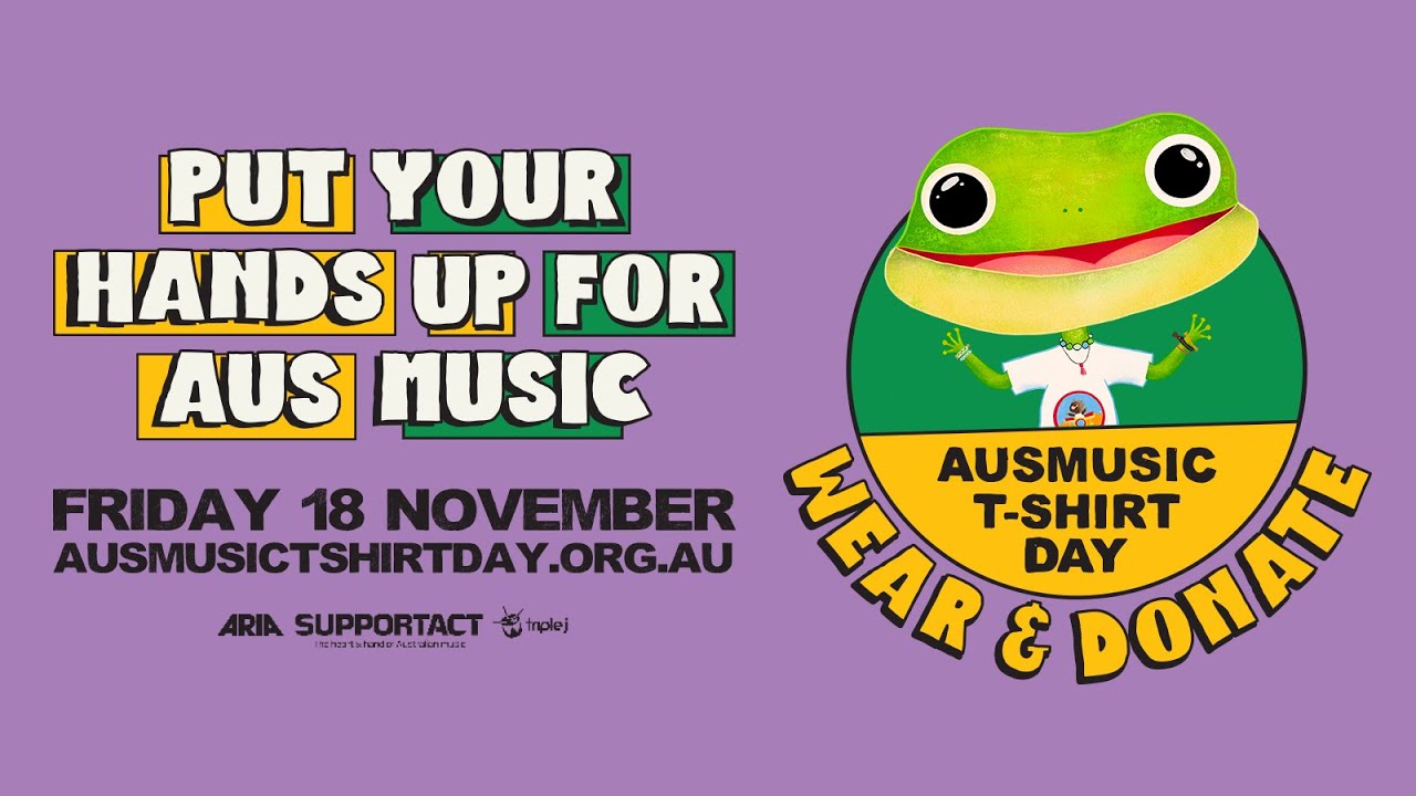 Ausmusic T-Shirt Day: 2022 Sizzle Reel