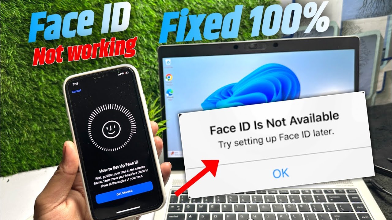 How To Fix iPhone Face ID Not Working | How To Fix Face ID Not Available | Face ID Not Available |